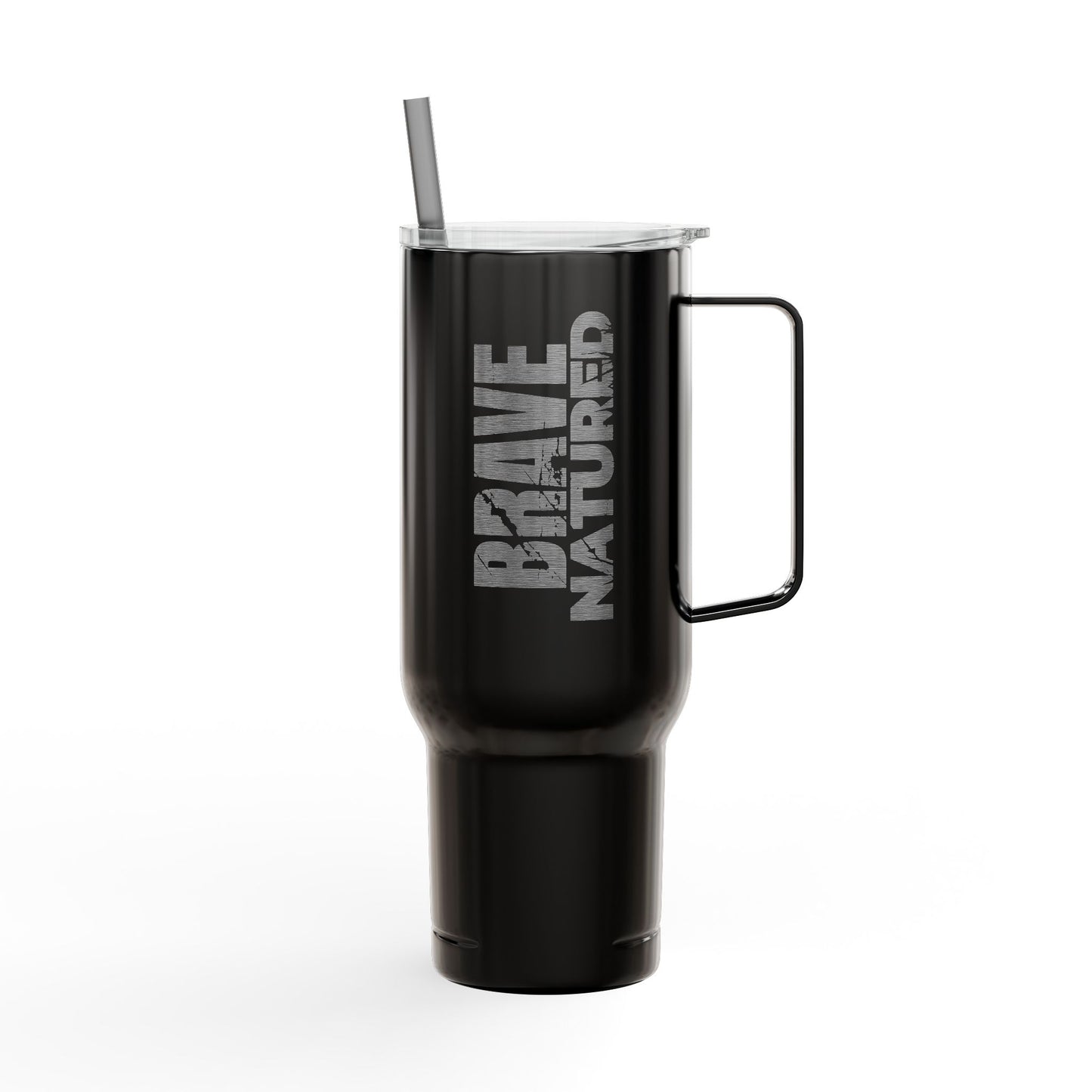 POI Brave Natured Engraved Insulated 40oz Travel Cup Tumbler