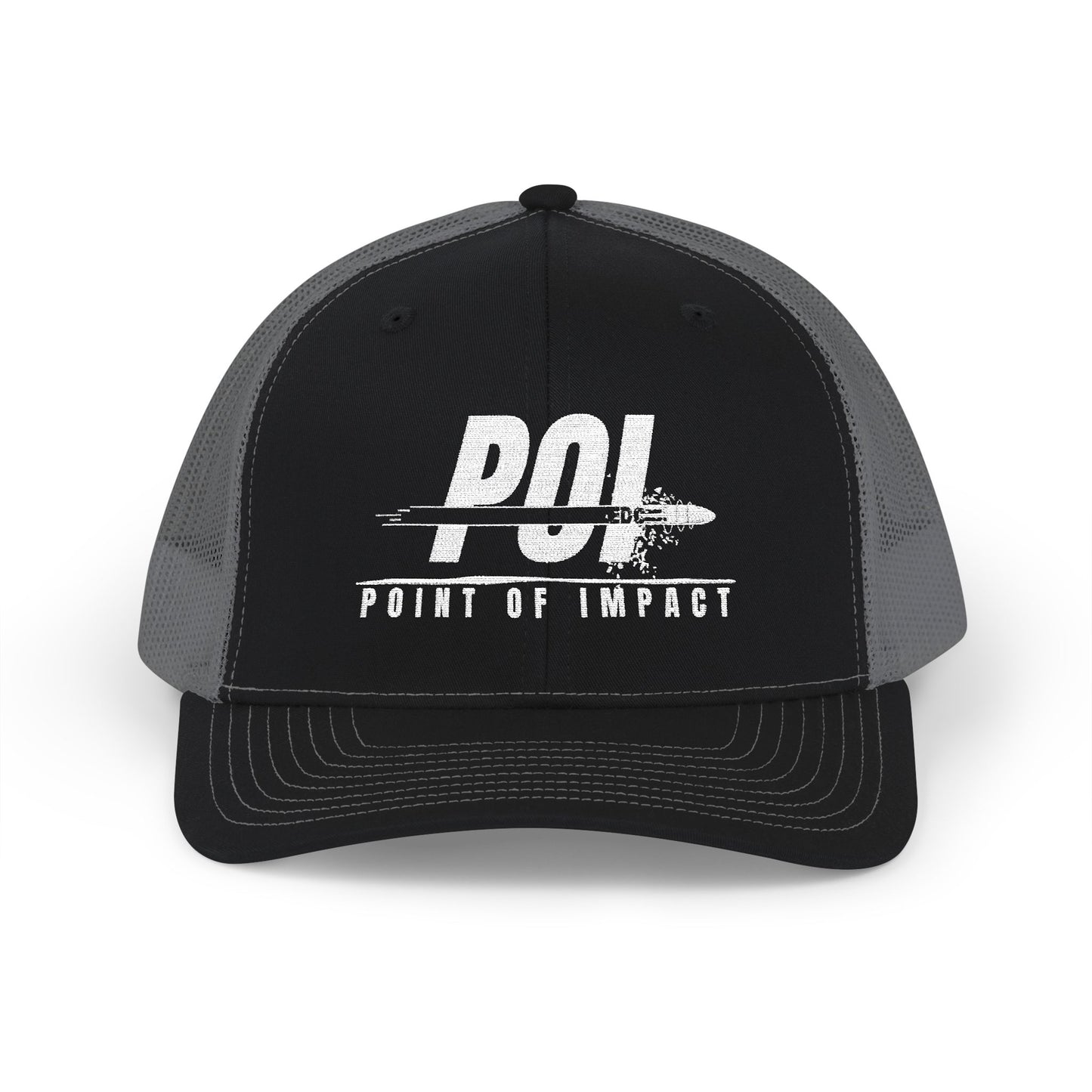 Point of Impact Snapback Trucker Hat