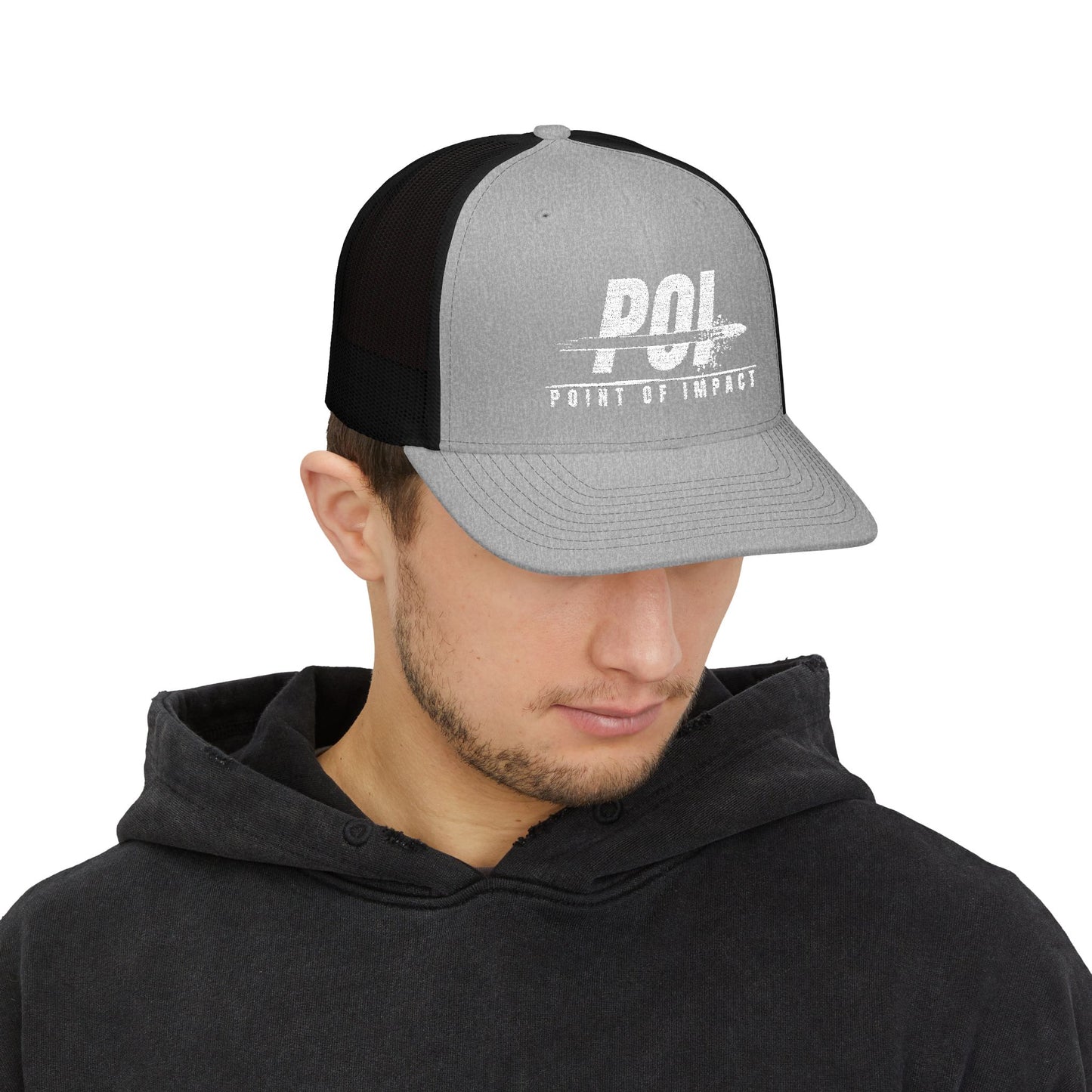 Point of Impact Snapback Trucker Hat