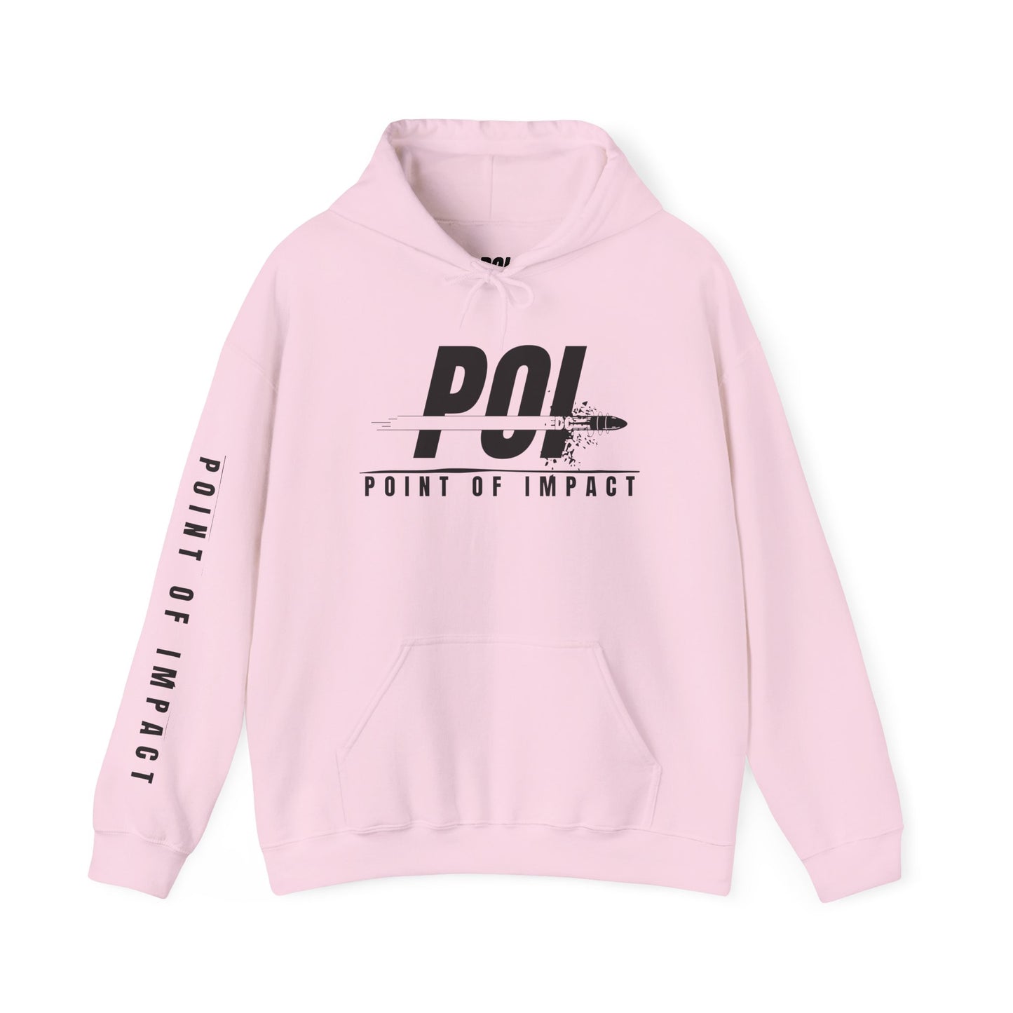 POI Black Logo Unisex Hoodie