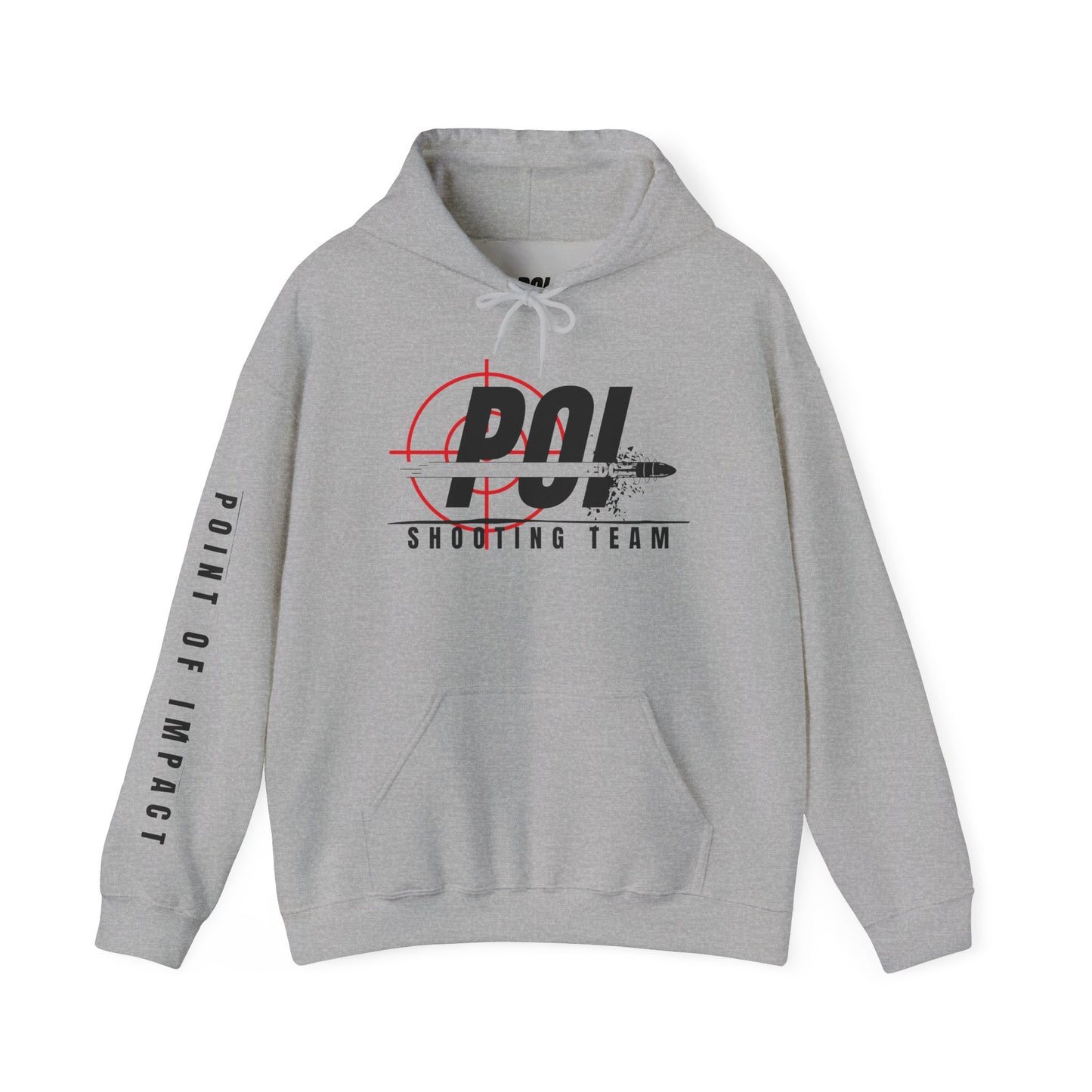POI Shooting Team Black Logo Unisex Hoodie