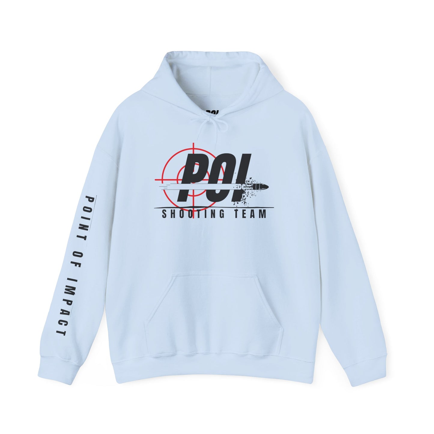 POI Shooting Team Black Logo Unisex Hoodie