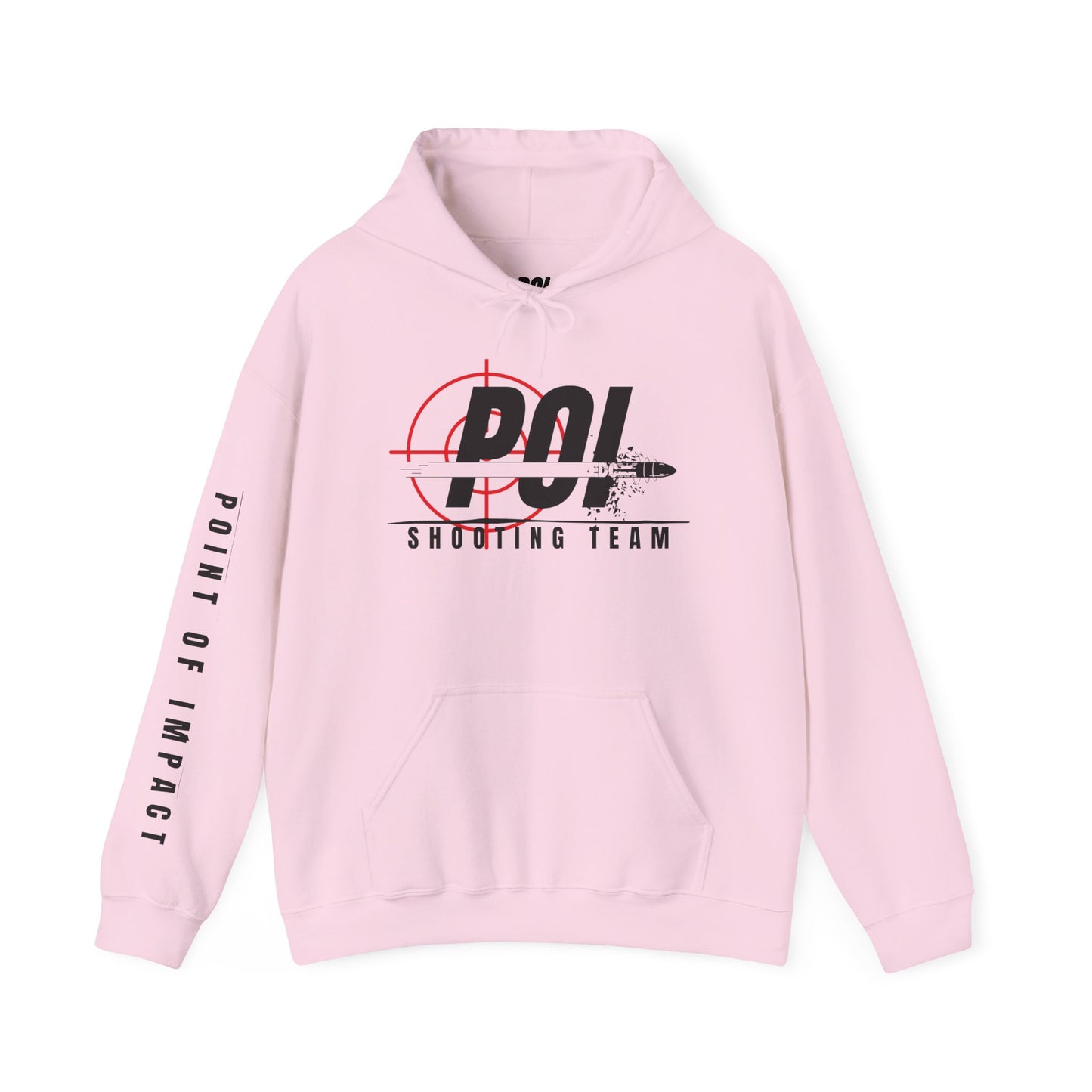 POI Shooting Team Black Logo Unisex Hoodie