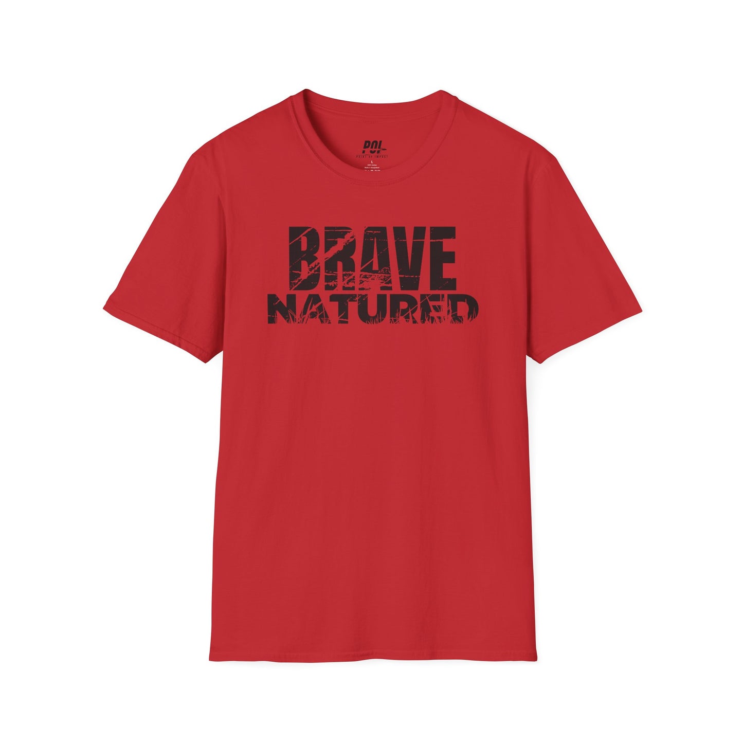 Brave Nature Black Logo Unisex Softstyle T-Shirt