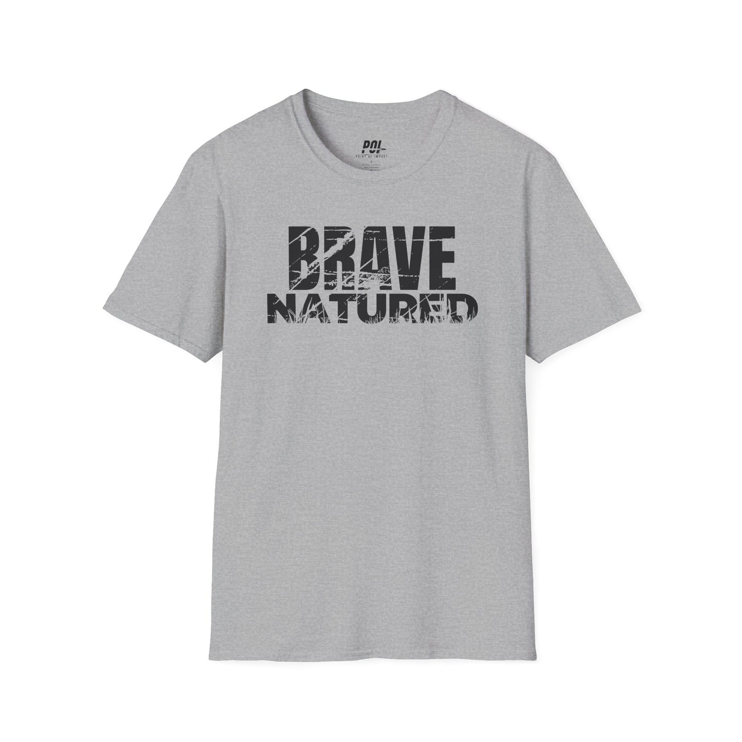 Brave Nature Black Logo Unisex Softstyle T-Shirt