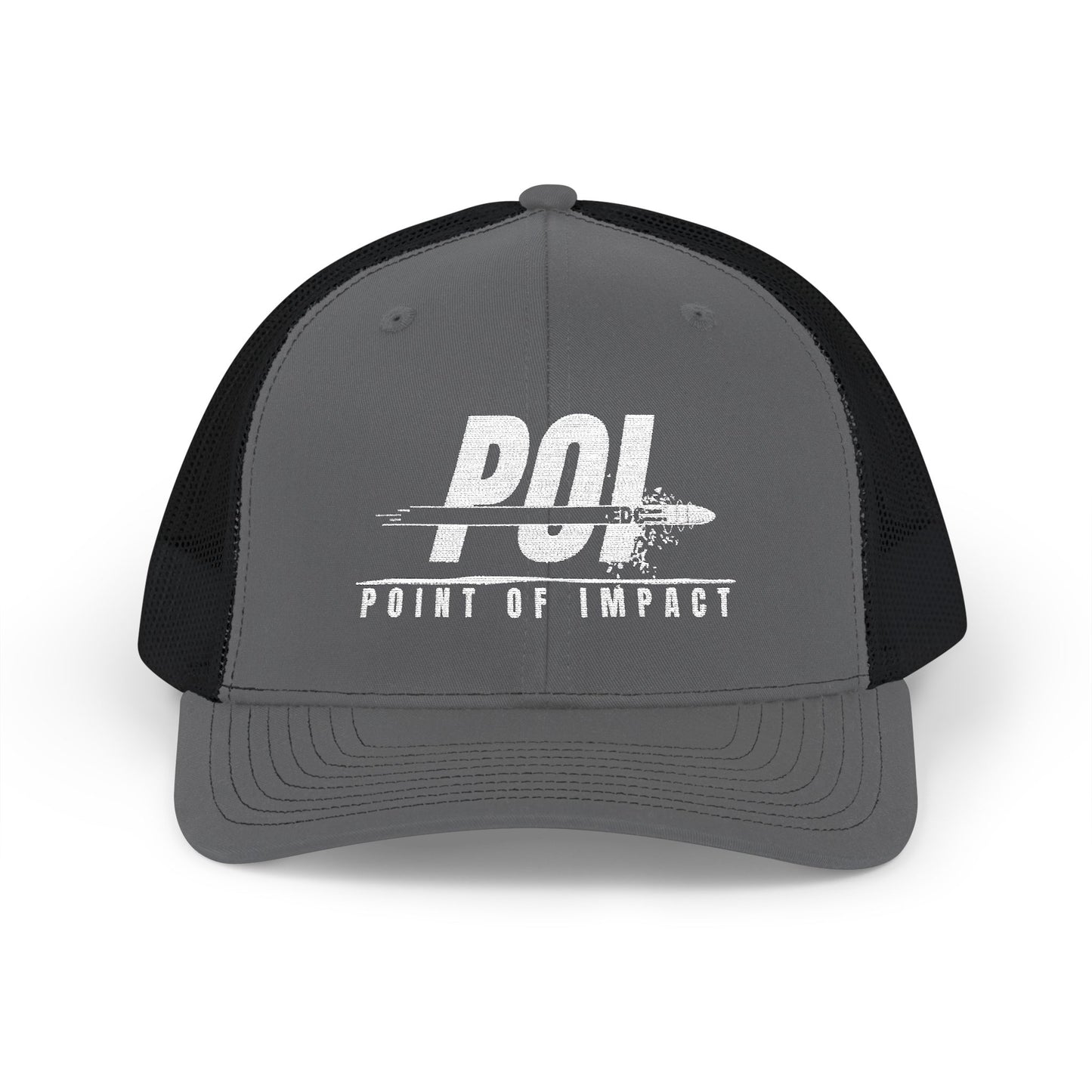 Point of Impact Snapback Trucker Hat