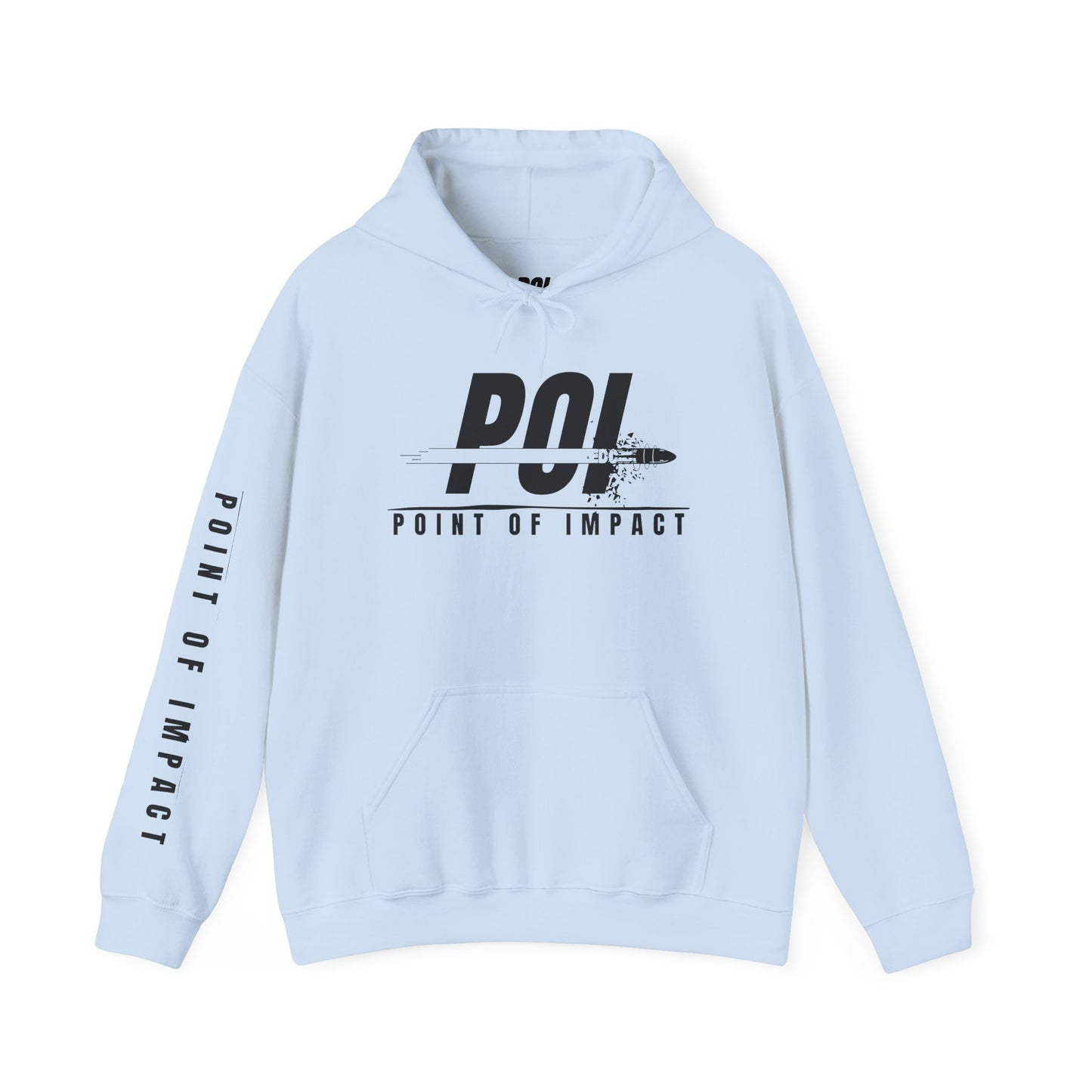 POI Black Logo Unisex Hoodie