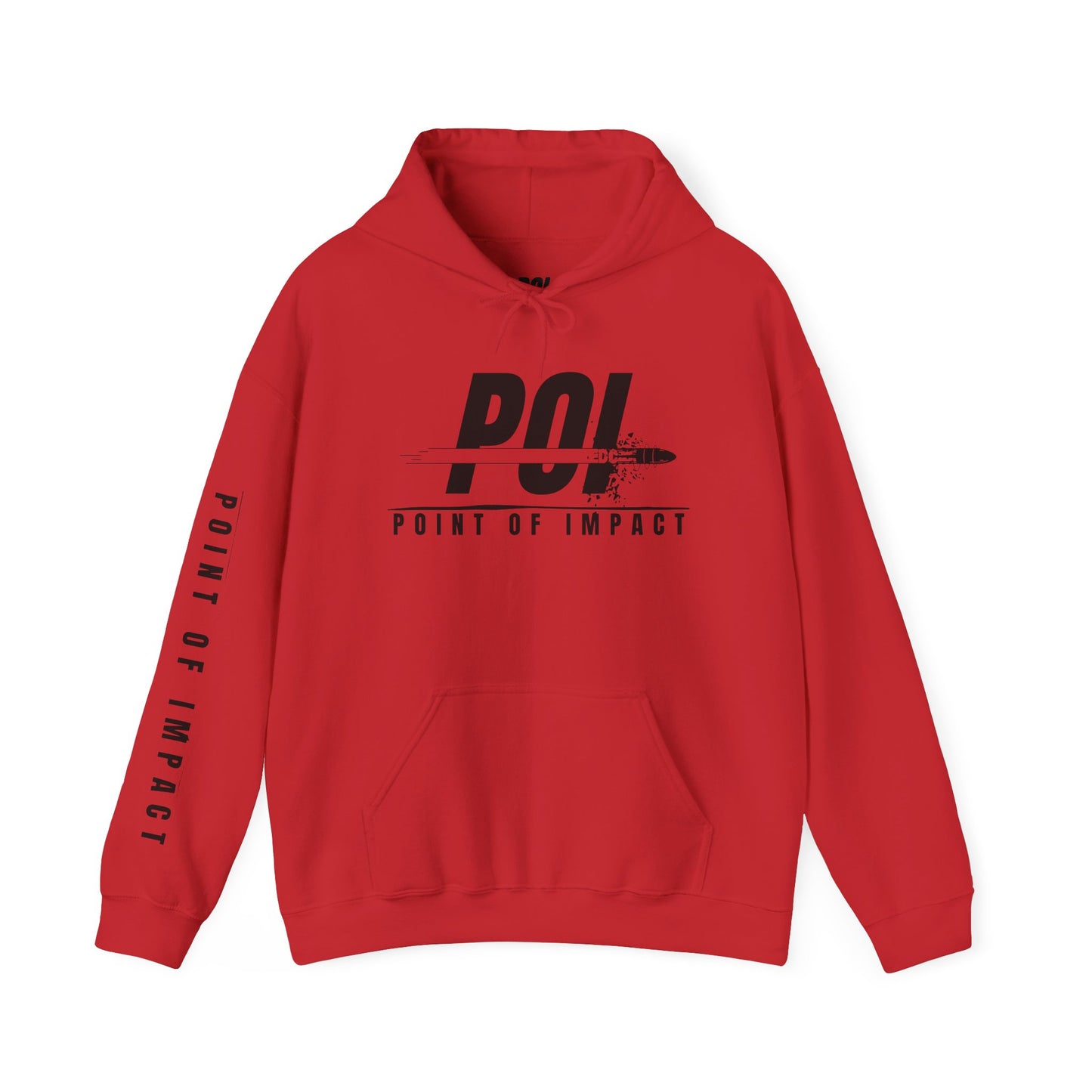 POI Black Logo Unisex Hoodie