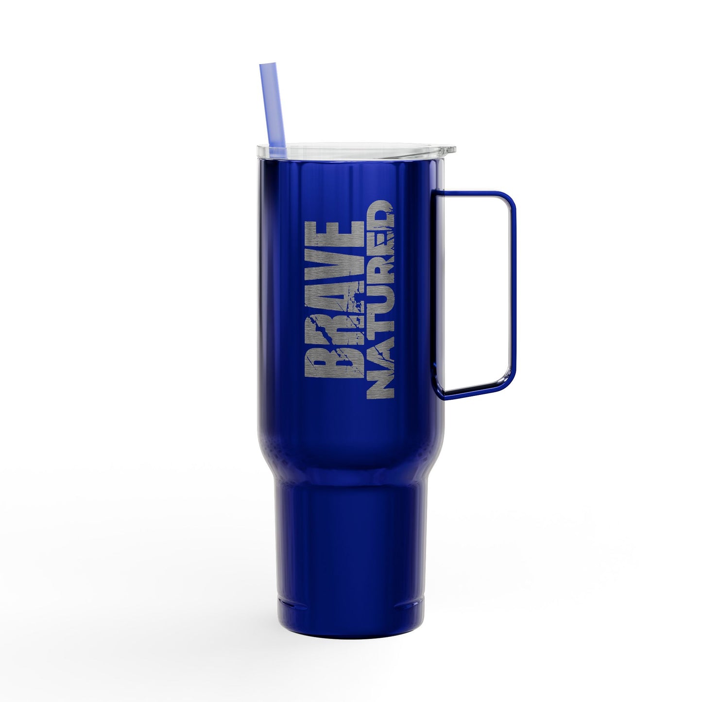 POI Brave Natured Engraved Insulated 40oz Travel Cup Tumbler