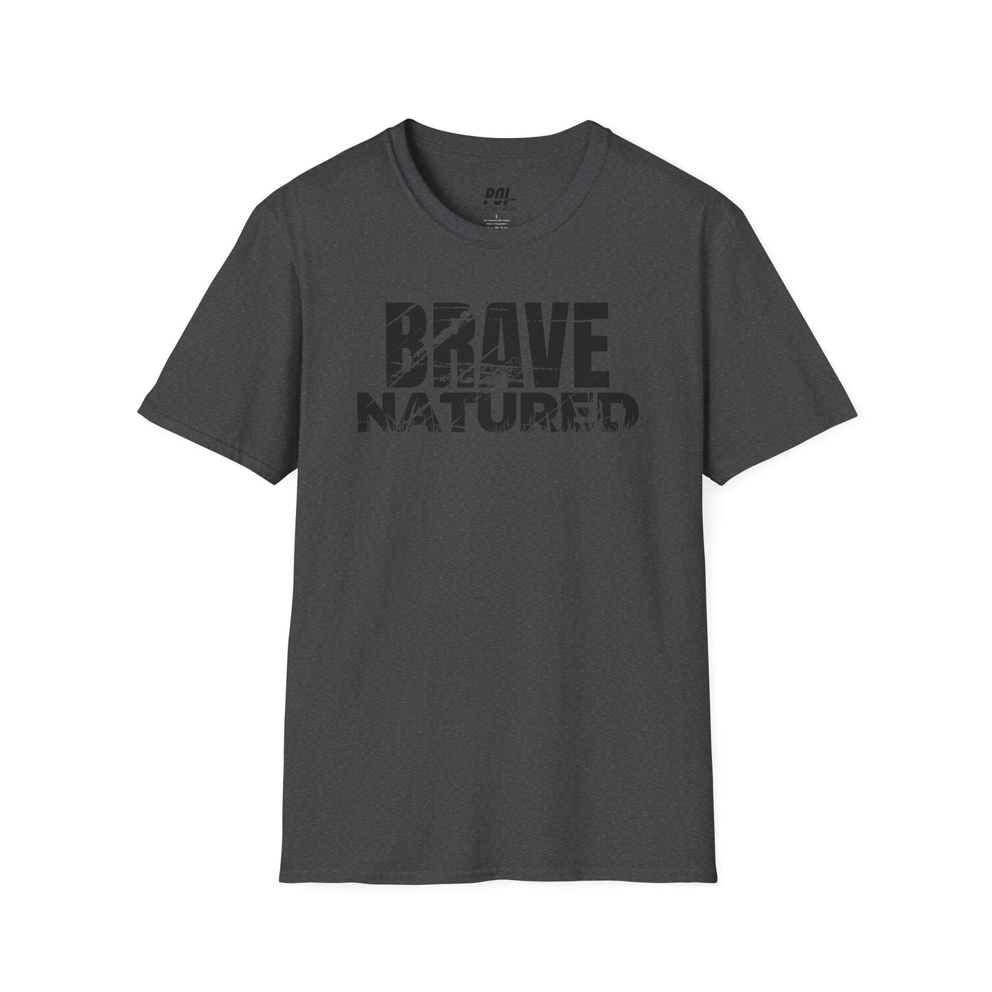 Brave Nature Black Logo Unisex Softstyle T-Shirt