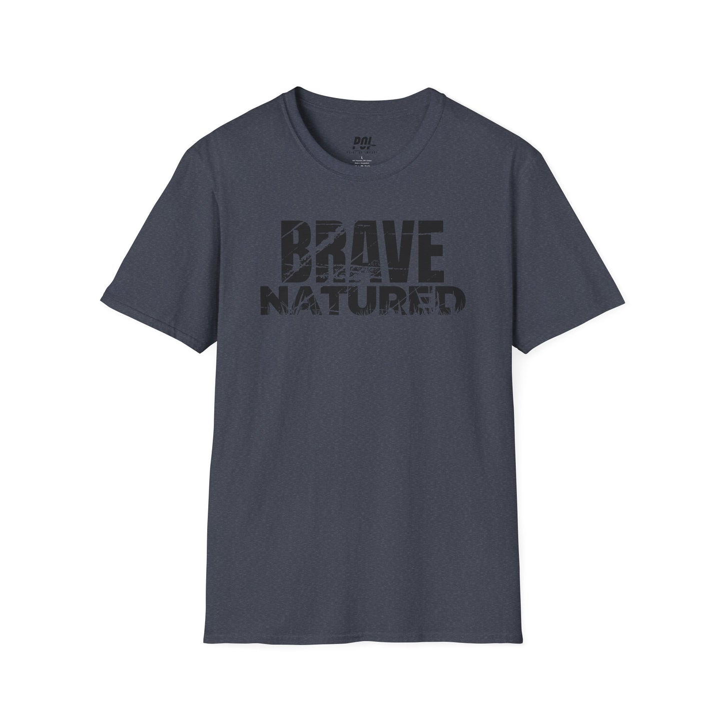 Brave Nature Black Logo Unisex Softstyle T-Shirt