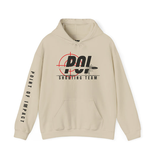 POI Shooting Team Black Logo Unisex Hoodie