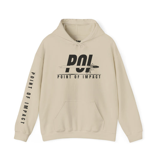 POI Black Logo Unisex Hoodie
