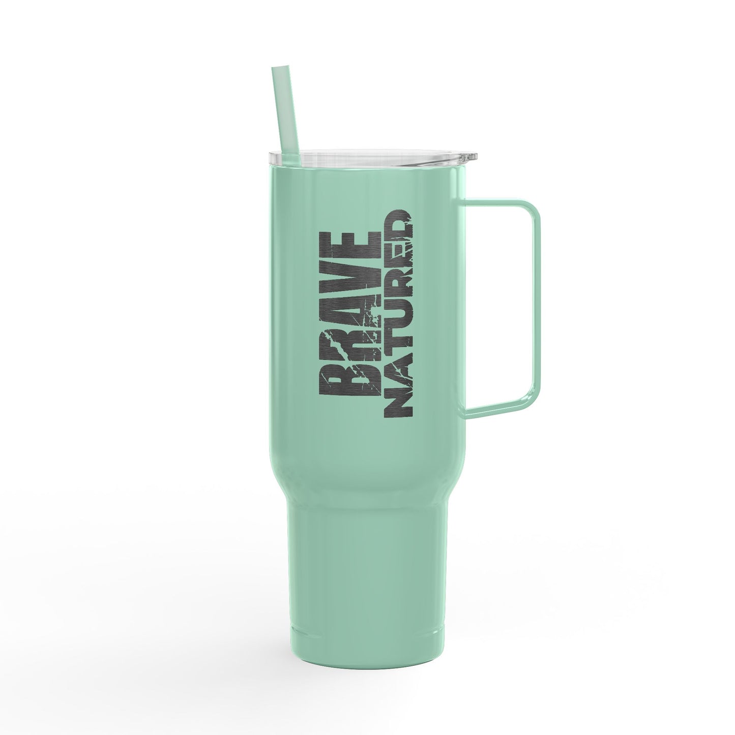POI Brave Natured Engraved Insulated 40oz Travel Cup Tumbler