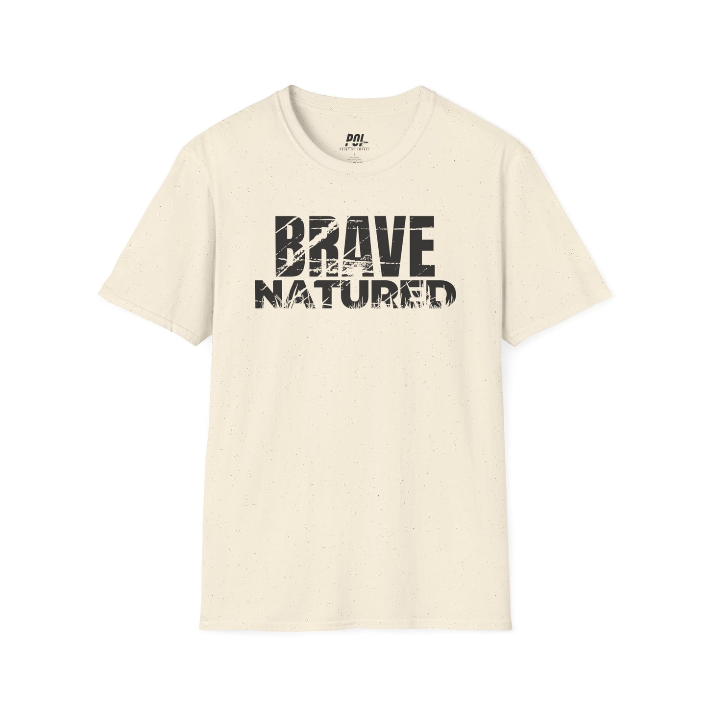 Brave Nature Black Logo Unisex Softstyle T-Shirt