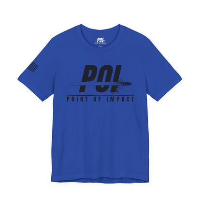 POI Black Logo T‑Shirt