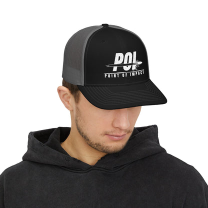 Point of Impact Snapback Trucker Hat