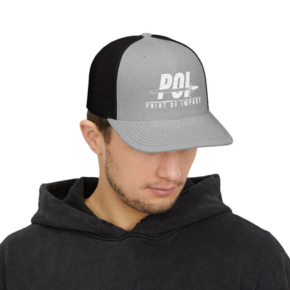 Point of Impact Snapback Trucker Hat