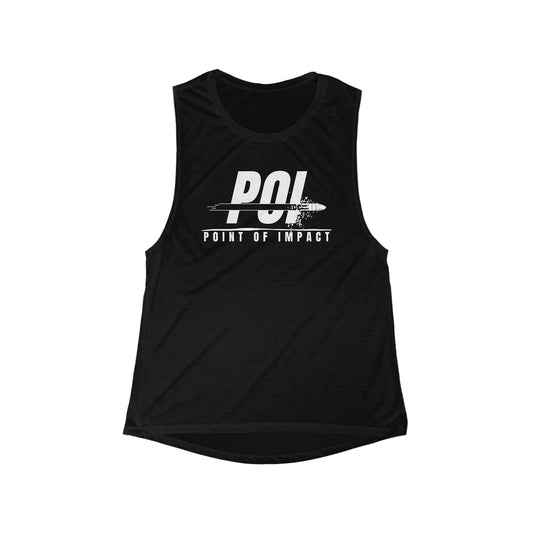 Point of Impact (POI) Women's Flow Muscle Tank — Workout Tank Top