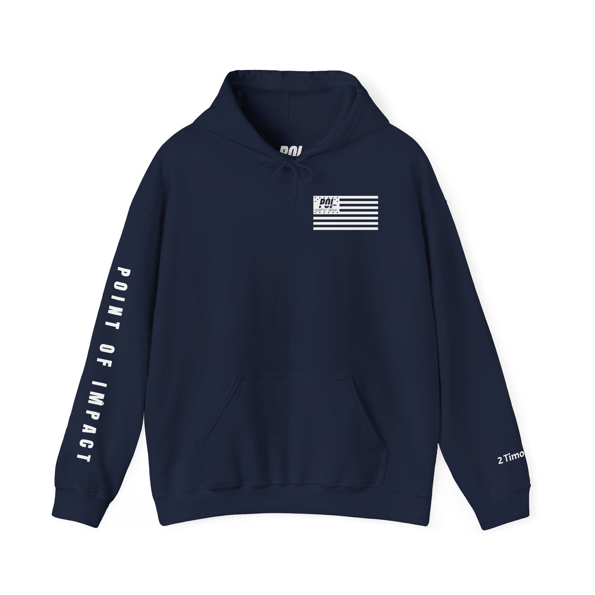 POI Faith • Family • Firearms Cross T-Shirt — Patriotic Christian Gun Rights Hoodie