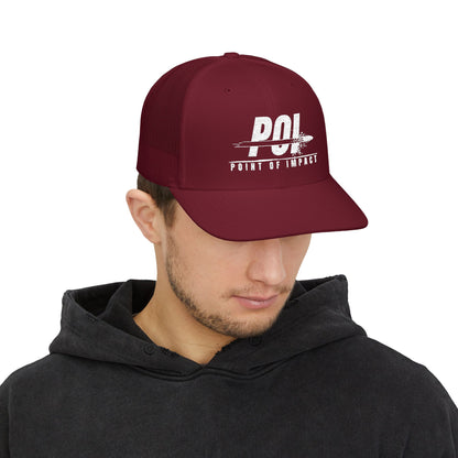 Point of Impact Snapback Trucker Hat