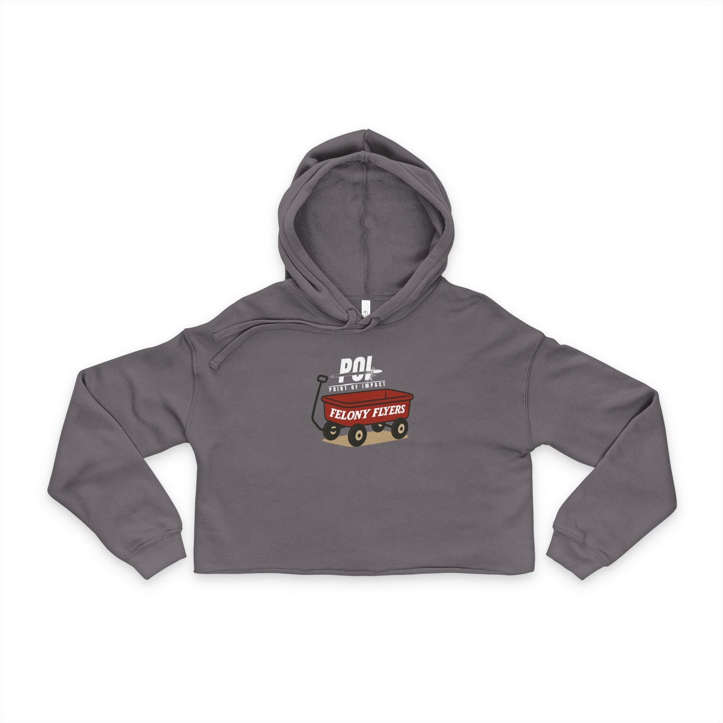 POI Felony Flyers Women's Cropped Hoodie