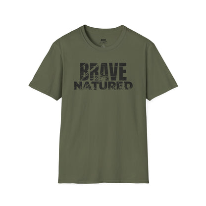 Brave Nature Black Logo Unisex Softstyle T-Shirt