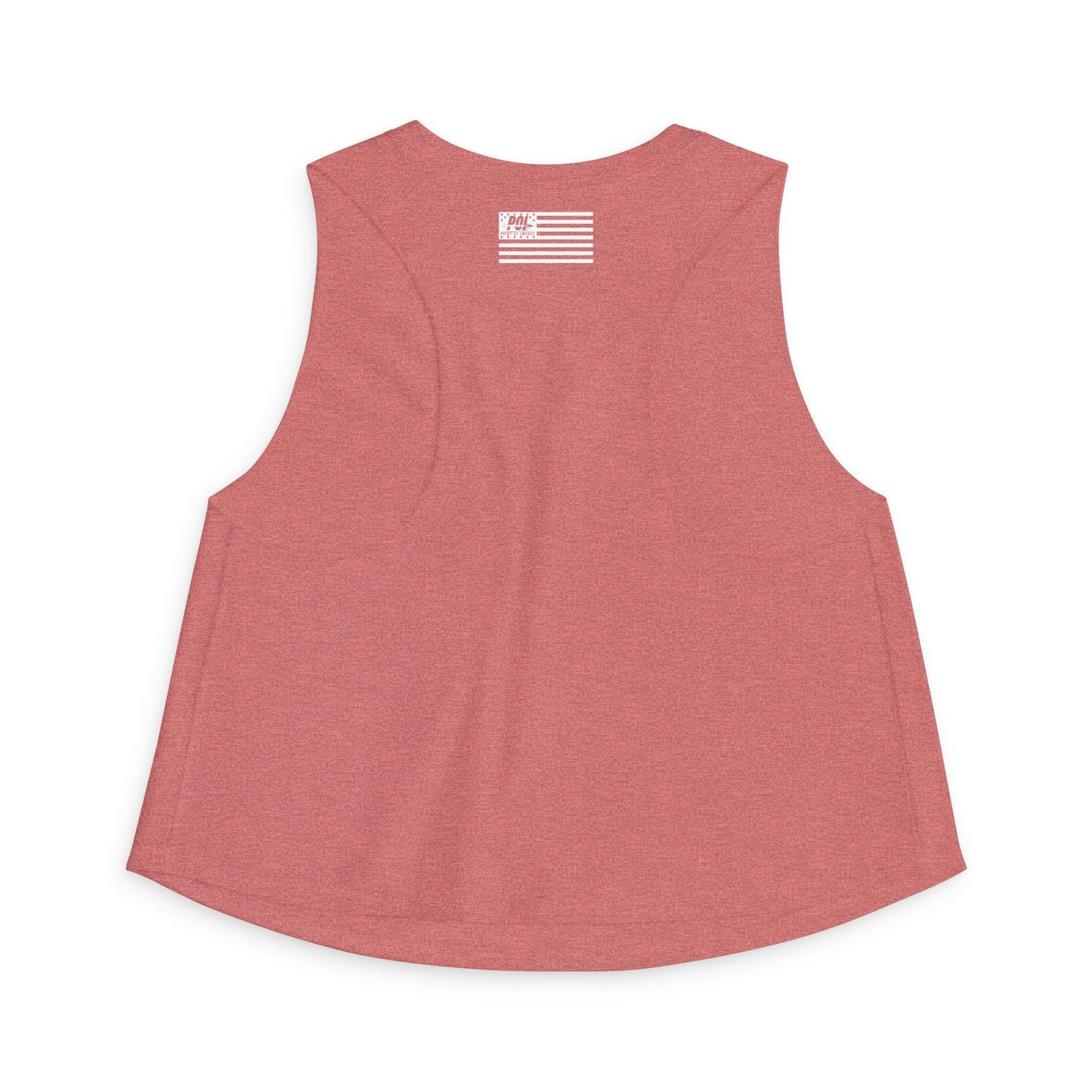 POI White Logo Women's Crop Top