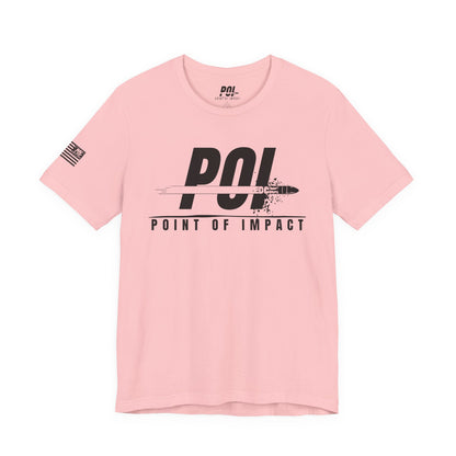 POI Black Logo T‑Shirt