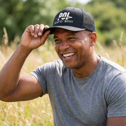 Point of Impact Snapback Trucker Hat
