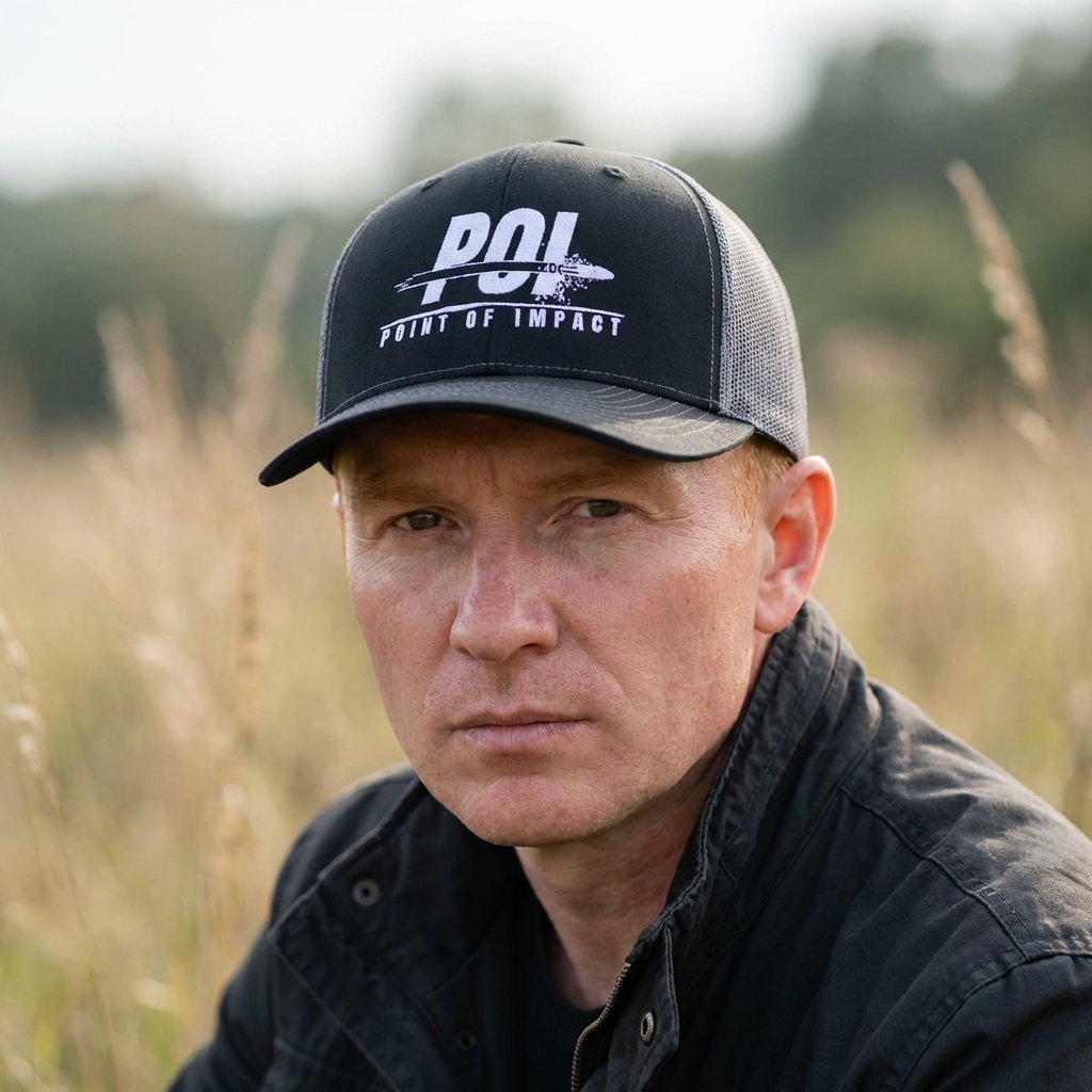 Point of Impact Snapback Trucker Hat