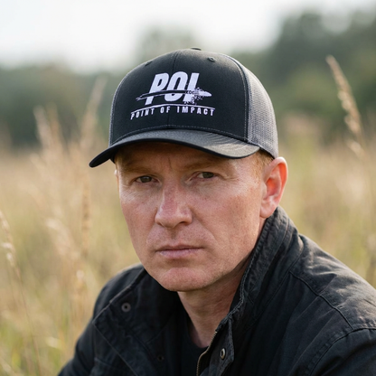 Point of Impact Snapback Trucker Hat