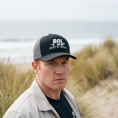 Point of Impact Snapback Trucker Hat
