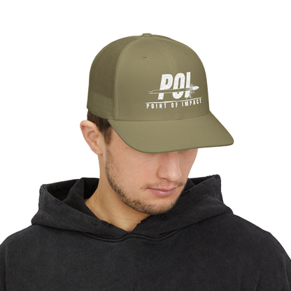 Point of Impact Snapback Trucker Hat
