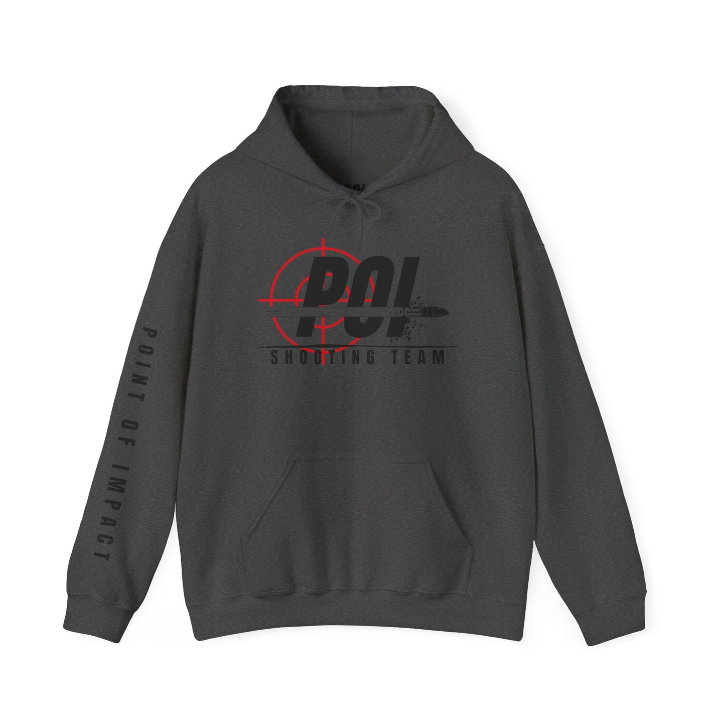 POI Shooting Team Black Logo Unisex Hoodie