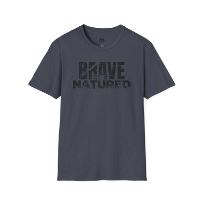Brave Nature Black Logo Unisex Softstyle T-Shirt
