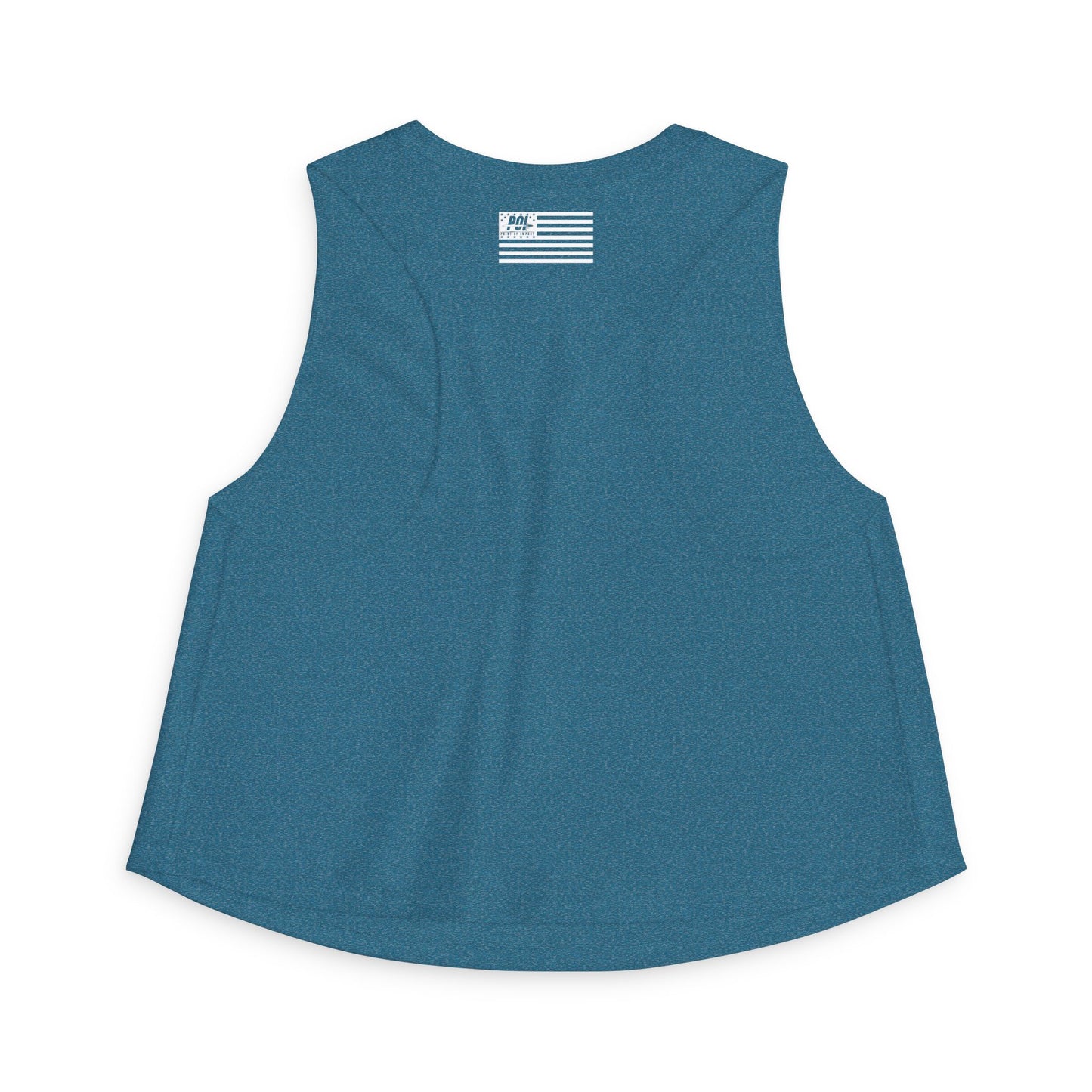 POI White Logo Women's Crop Top