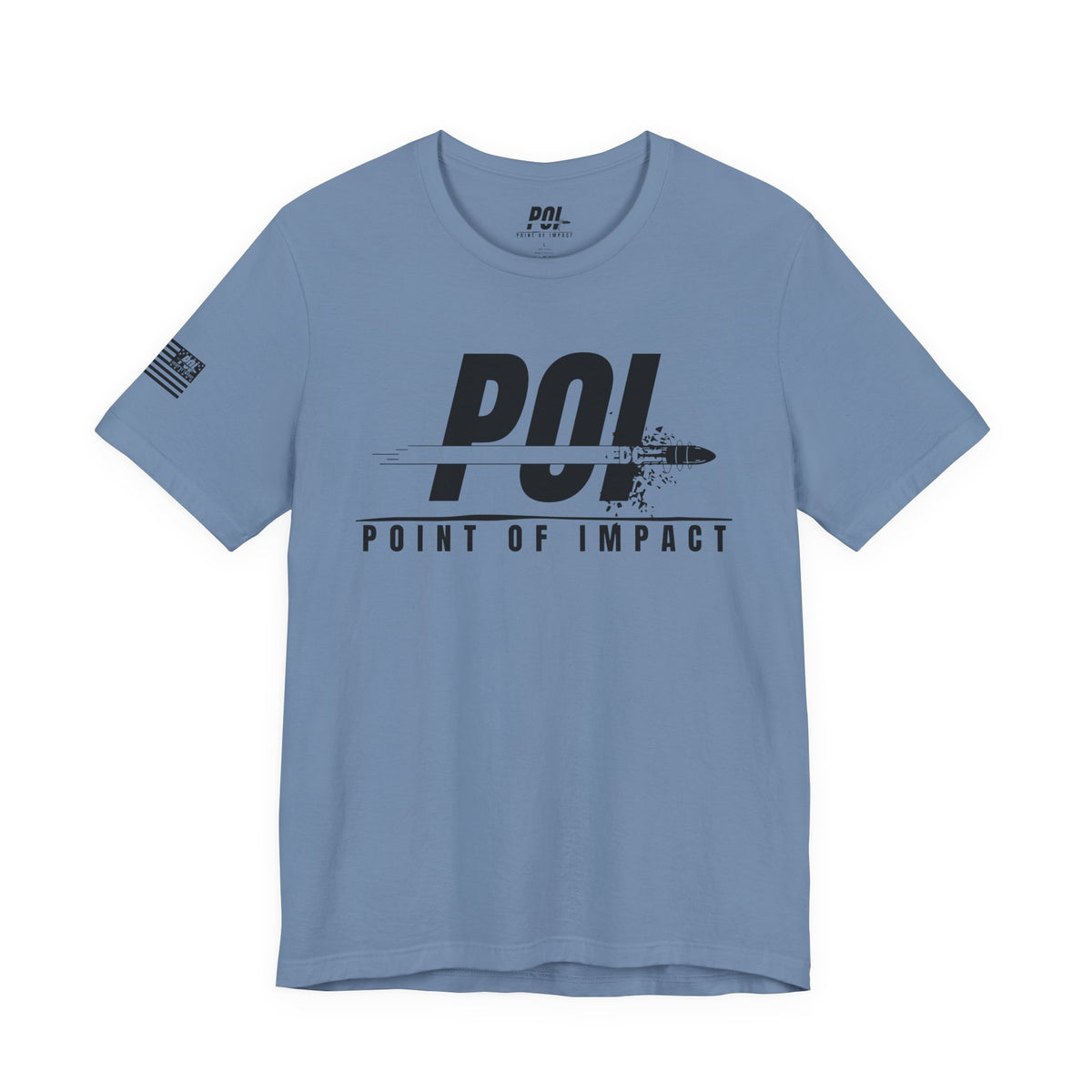 POI Black Logo T‑Shirt