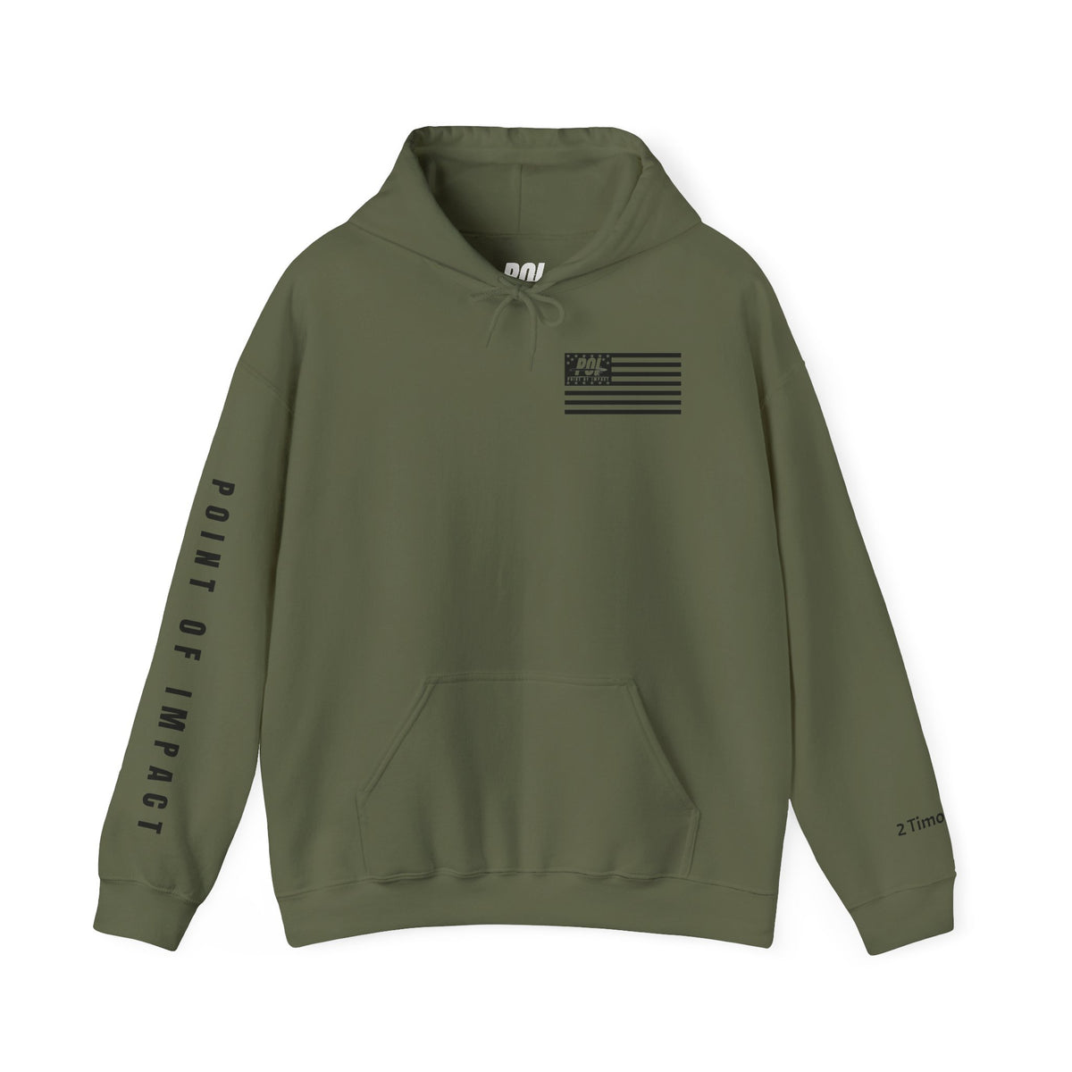 POI Faith • Family • Firearms Cross T-Shirt — Patriotic Christian Gun Rights Hoodie