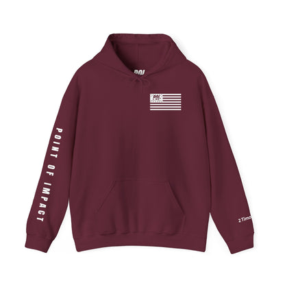 POI Faith • Family • Firearms Cross T-Shirt — Patriotic Christian Gun Rights Hoodie