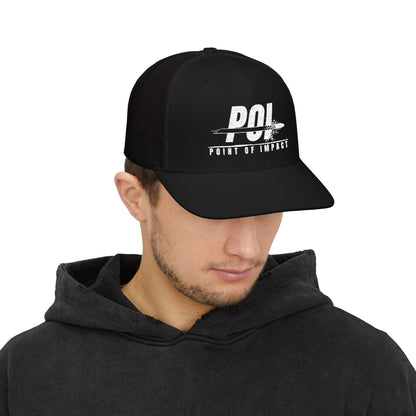 Point of Impact Snapback Trucker Hat