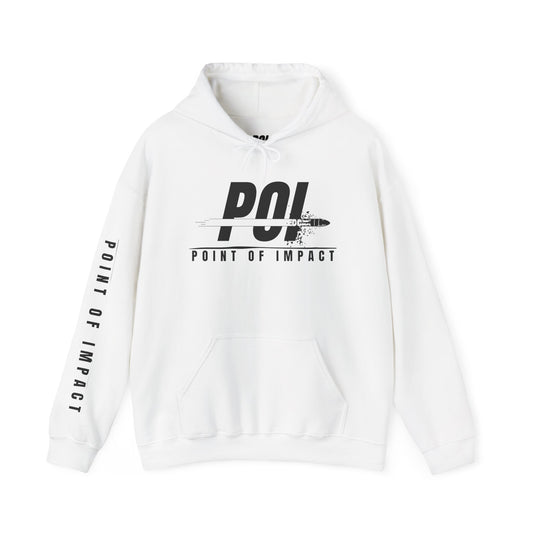 POI Black Logo Unisex Hoodie