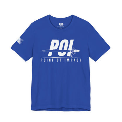 POI White Logo T‑Shirt